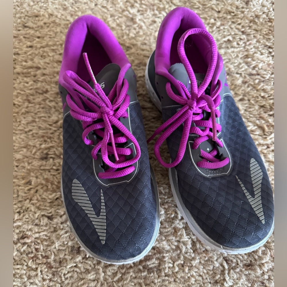 Brooks Women's PUREFLOW Heather/Pink Glo/Black